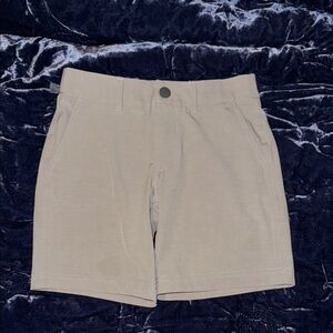 johnnie-O Tan Gray Shorts Versatile Cotton Blend
